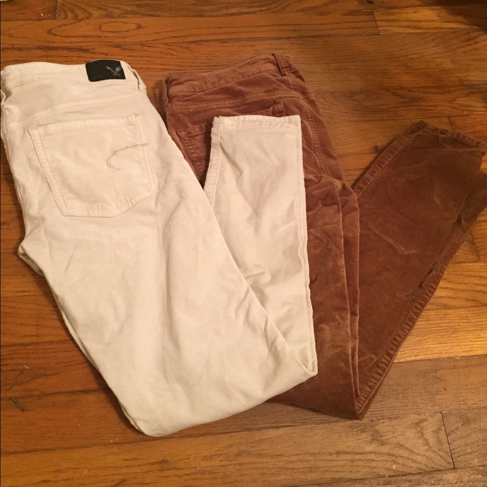 🍂2 pairs American Eagle super stretch pants🍂